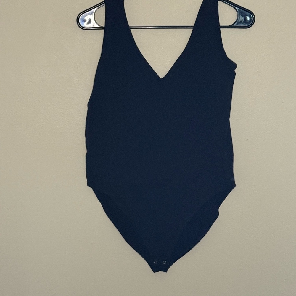 Old Navy Black Bodysuit Classic Design
